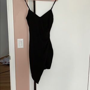 Windsor black asymmetrical dress